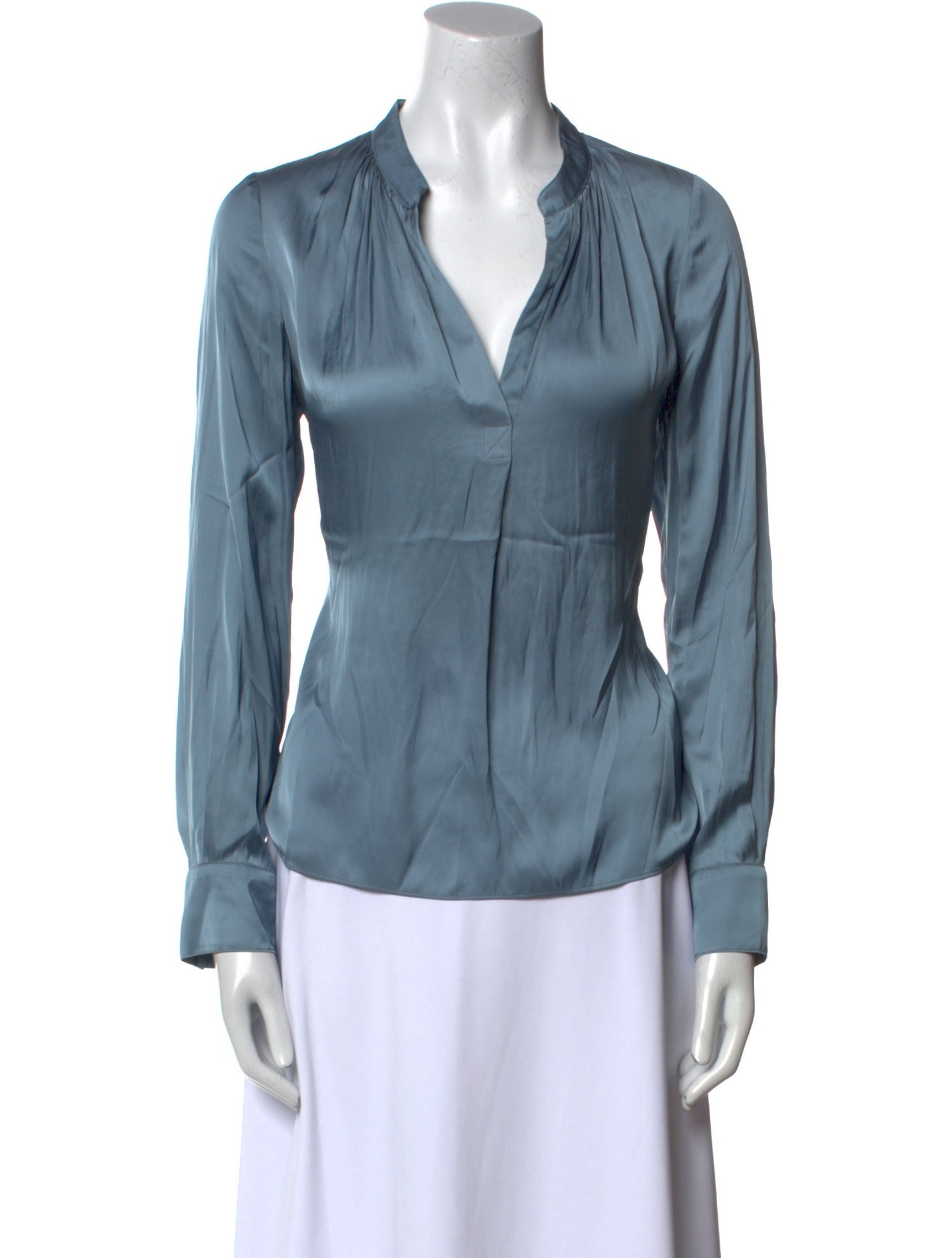 Zadig & Voltaire V-Neck Long Sleeve Blouse