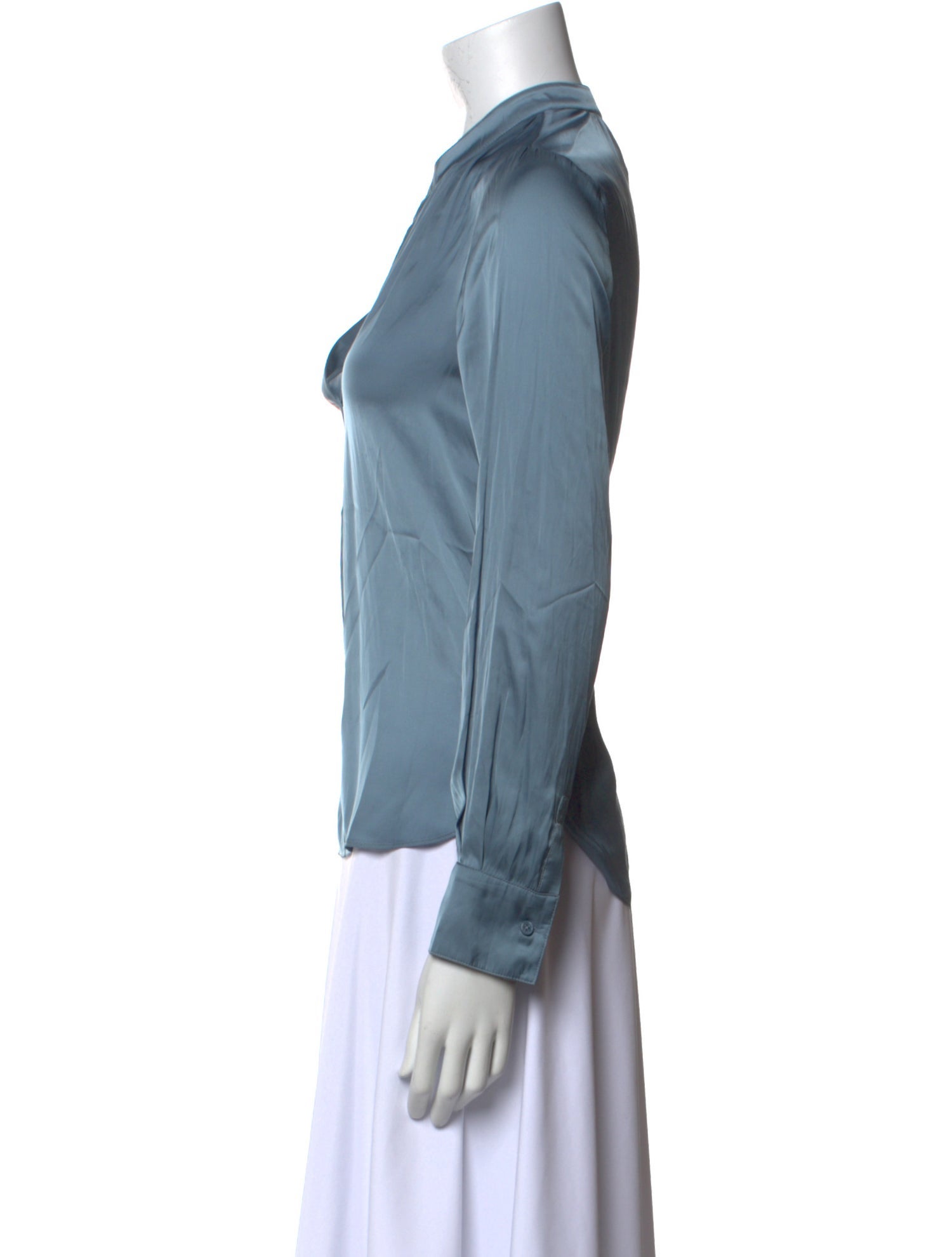 Zadig & Voltaire V-Neck Long Sleeve Blouse