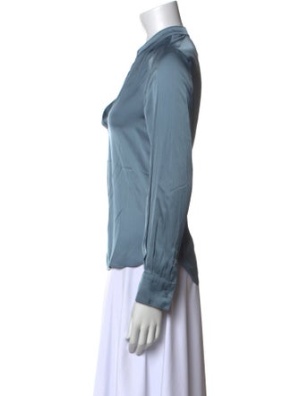 Zadig & Voltaire V-Neck Long Sleeve Blouse