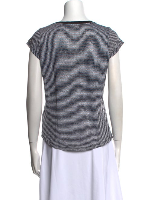 Zadig & Voltaire Linen Striped T-Shirt