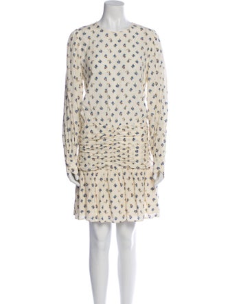 Zadig & Voltaire Floral Print Mini Dress