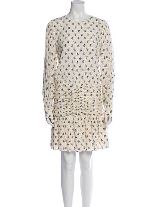 Zadig & Voltaire Floral Print Mini Dress