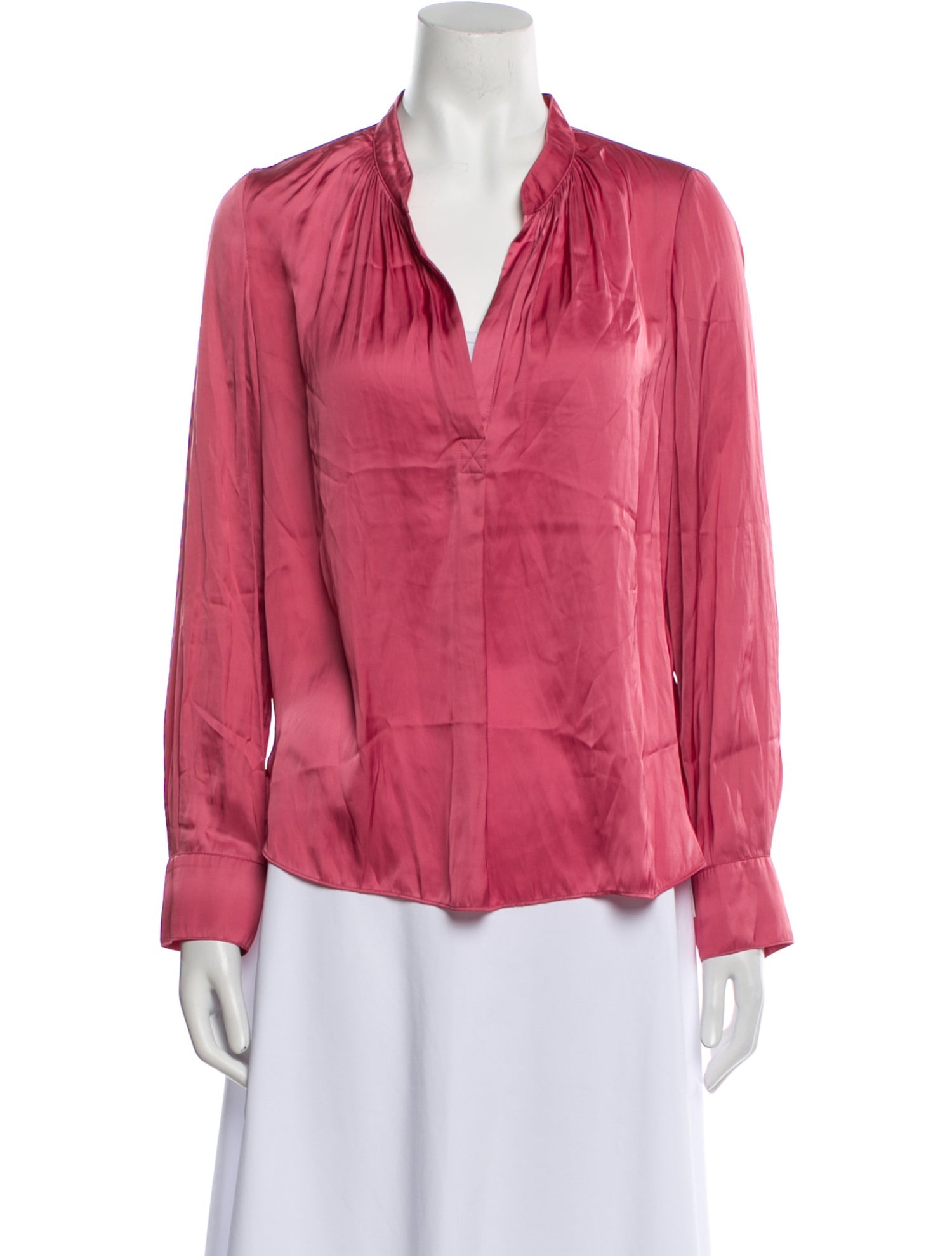 Zadig & Voltaire V-Neck Long Sleeve Blouse