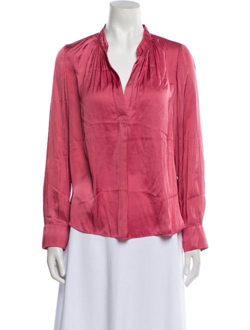 Zadig & Voltaire V-Neck Long Sleeve Blouse