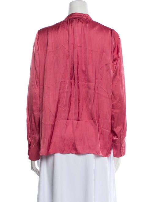 Zadig & Voltaire V-Neck Long Sleeve Blouse