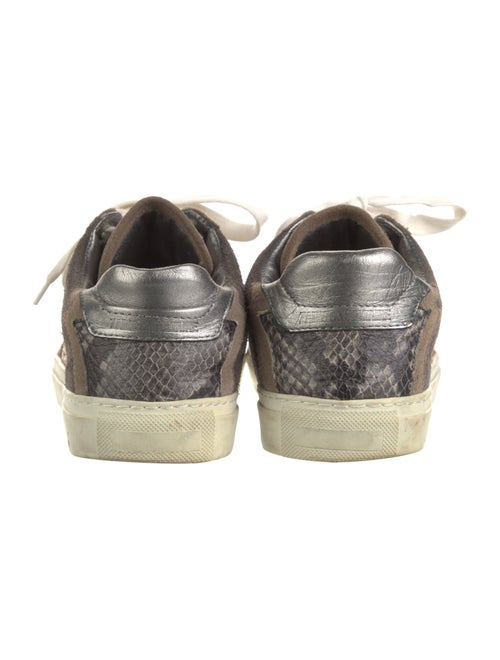 Zadig & Voltaire Leather Printed Athletic Sneakers