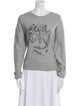 Zadig & Voltaire Graphic Print Crew Neck Sweatshirt
