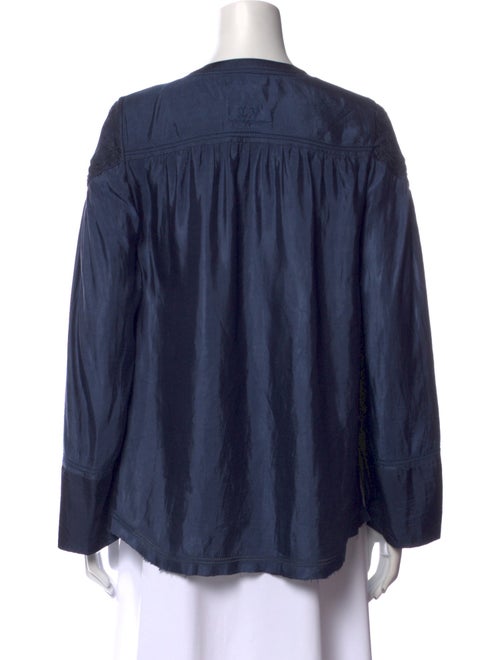 Zadig & Voltaire Crew Neck Long Sleeve Polo