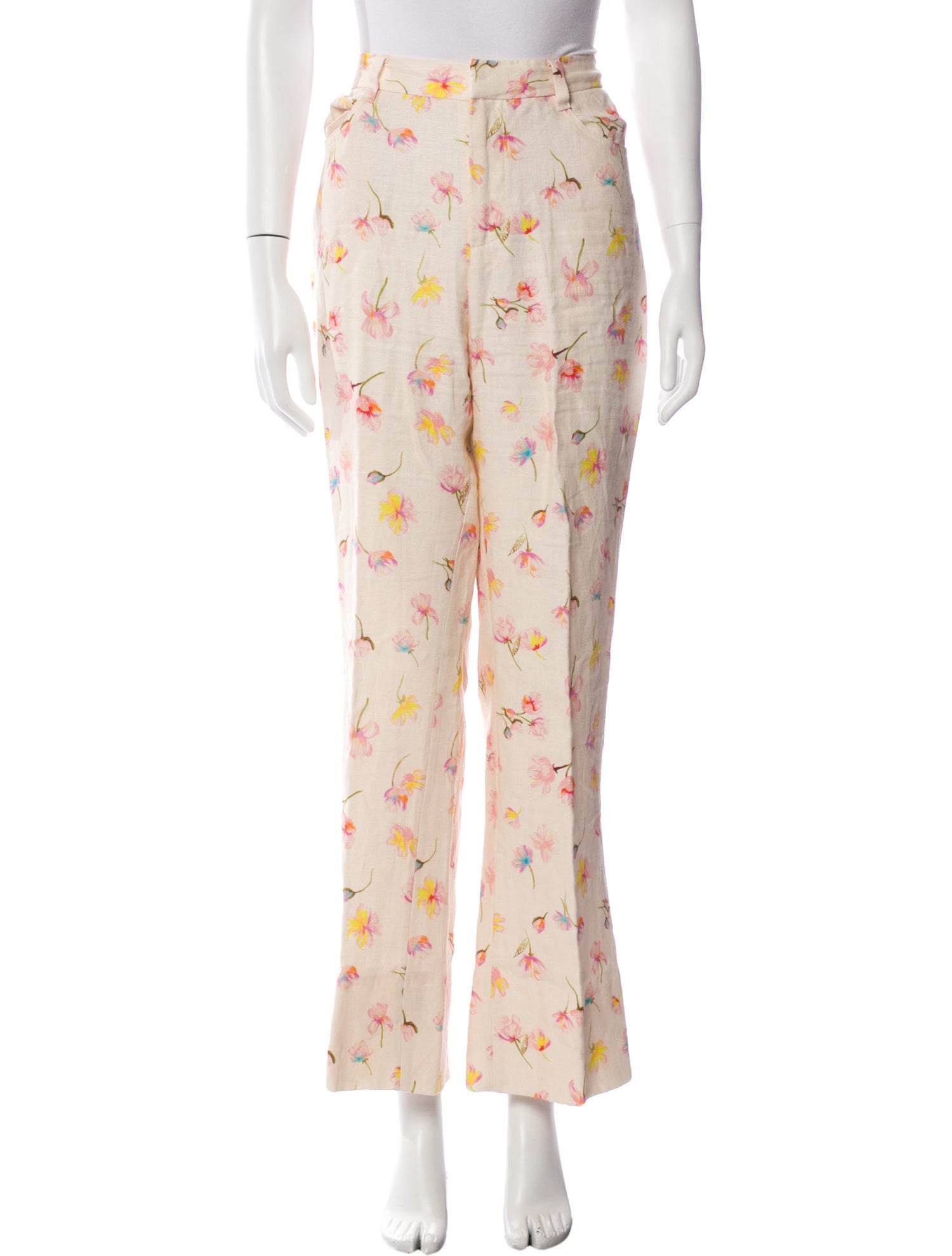 Zadig & Voltaire Linen Wide Leg Pants