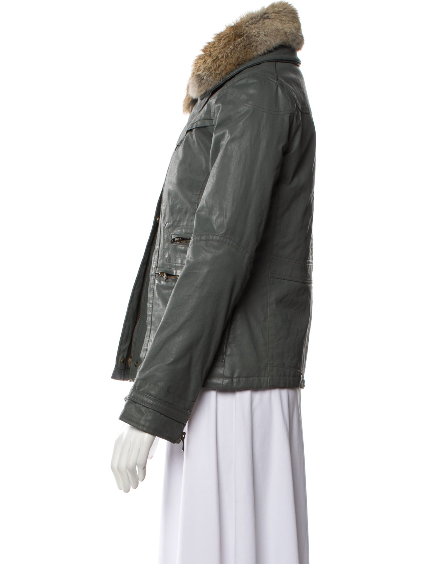 Zadig & Voltaire Fur Jacket