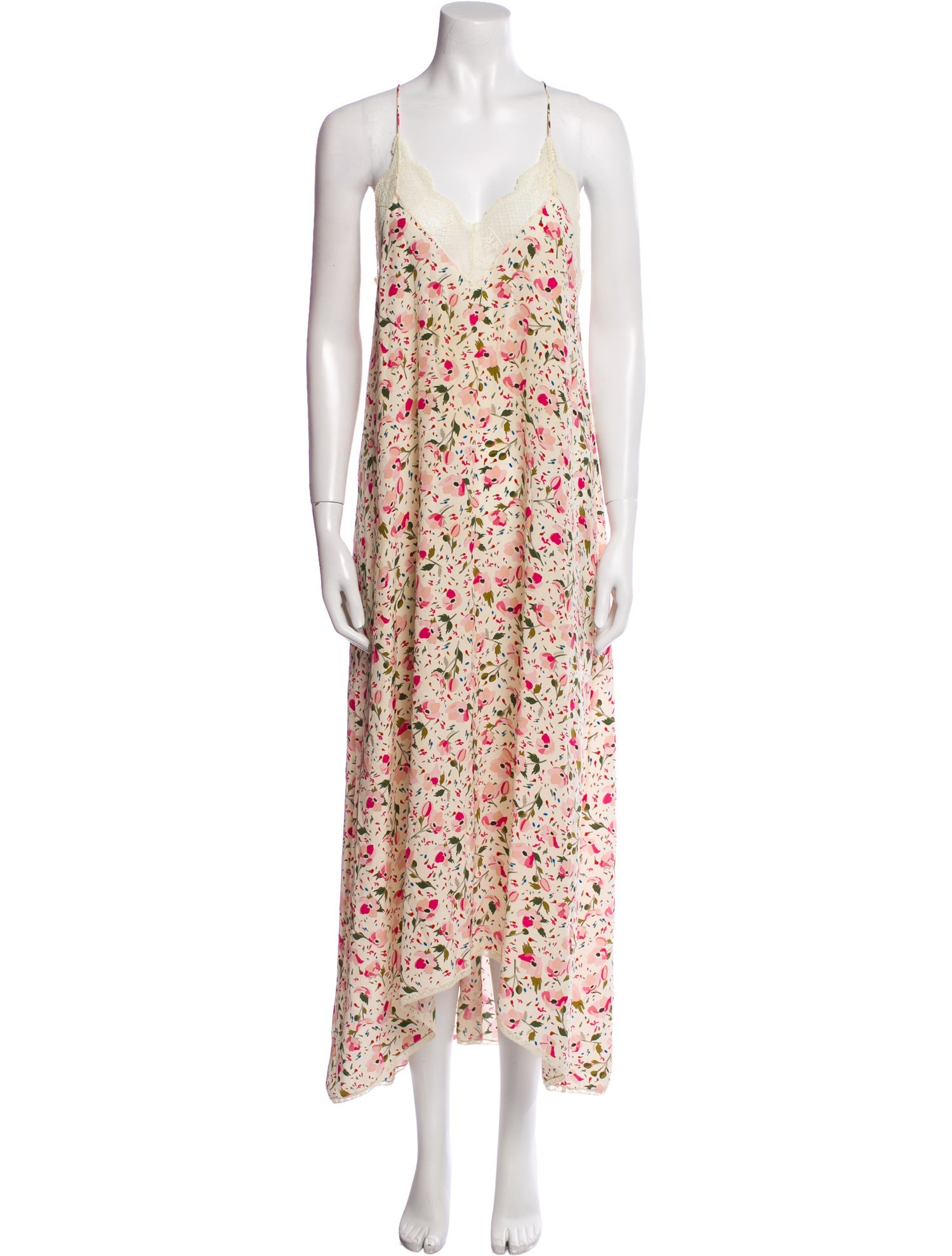 Zadig & Voltaire Silk Printed Nightgown