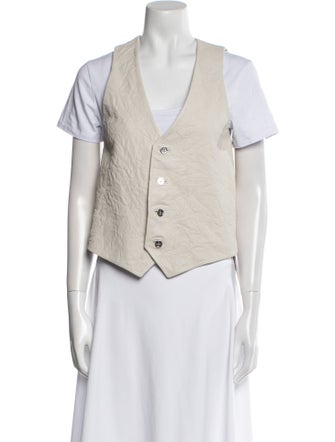 Zadig & Voltaire Lamb Leather Vest