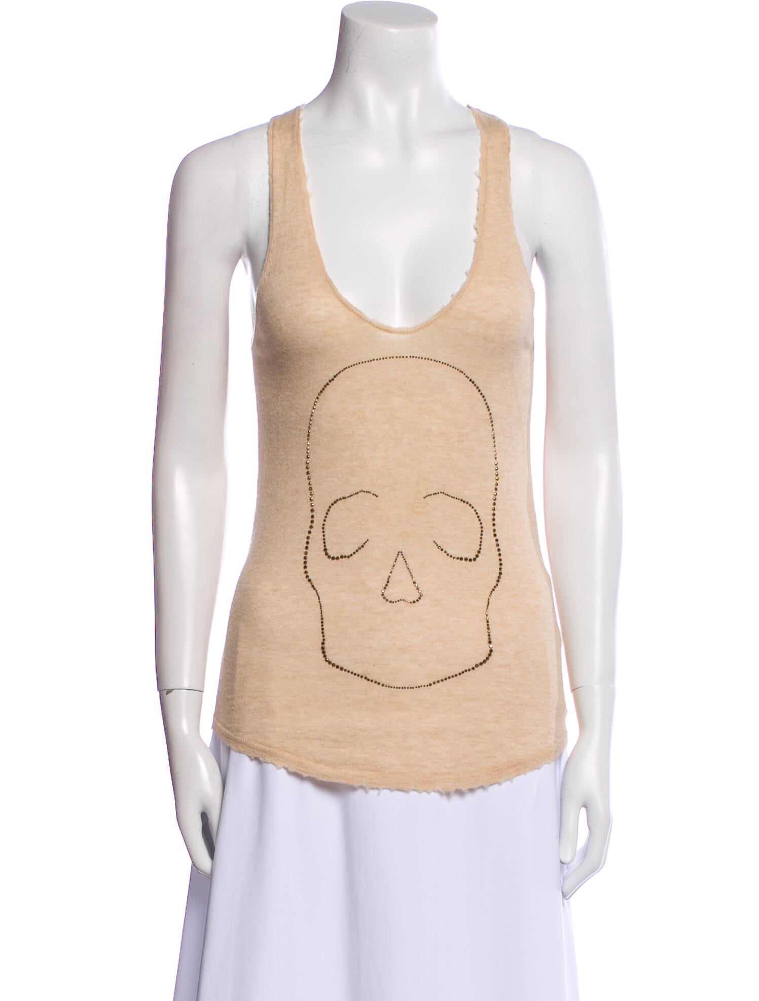 Zadig & Voltaire Cashmere Graphic Print Top