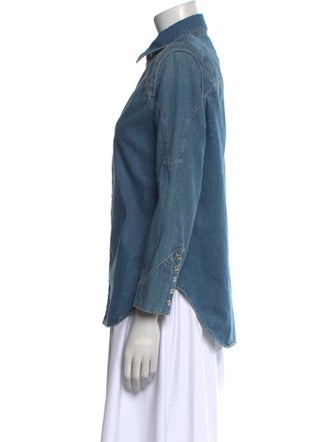 Zadig & Voltaire Long Sleeve Button-Up Top