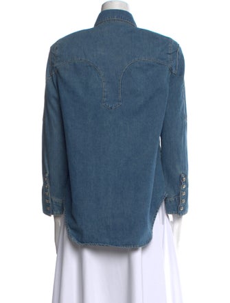 Zadig & Voltaire Long Sleeve Button-Up Top