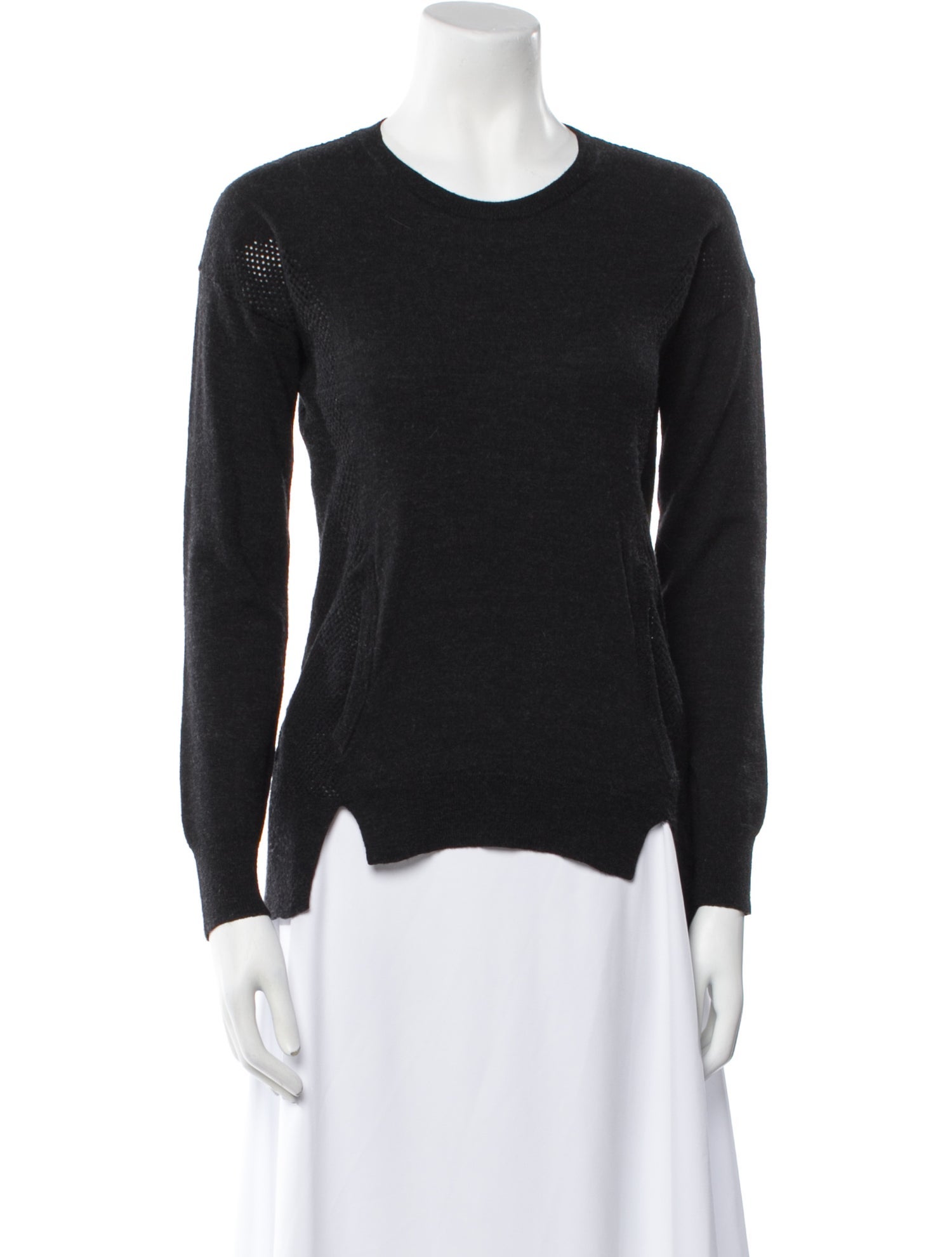 Zadig & Voltaire Merino Wool Scoop Neck Sweater