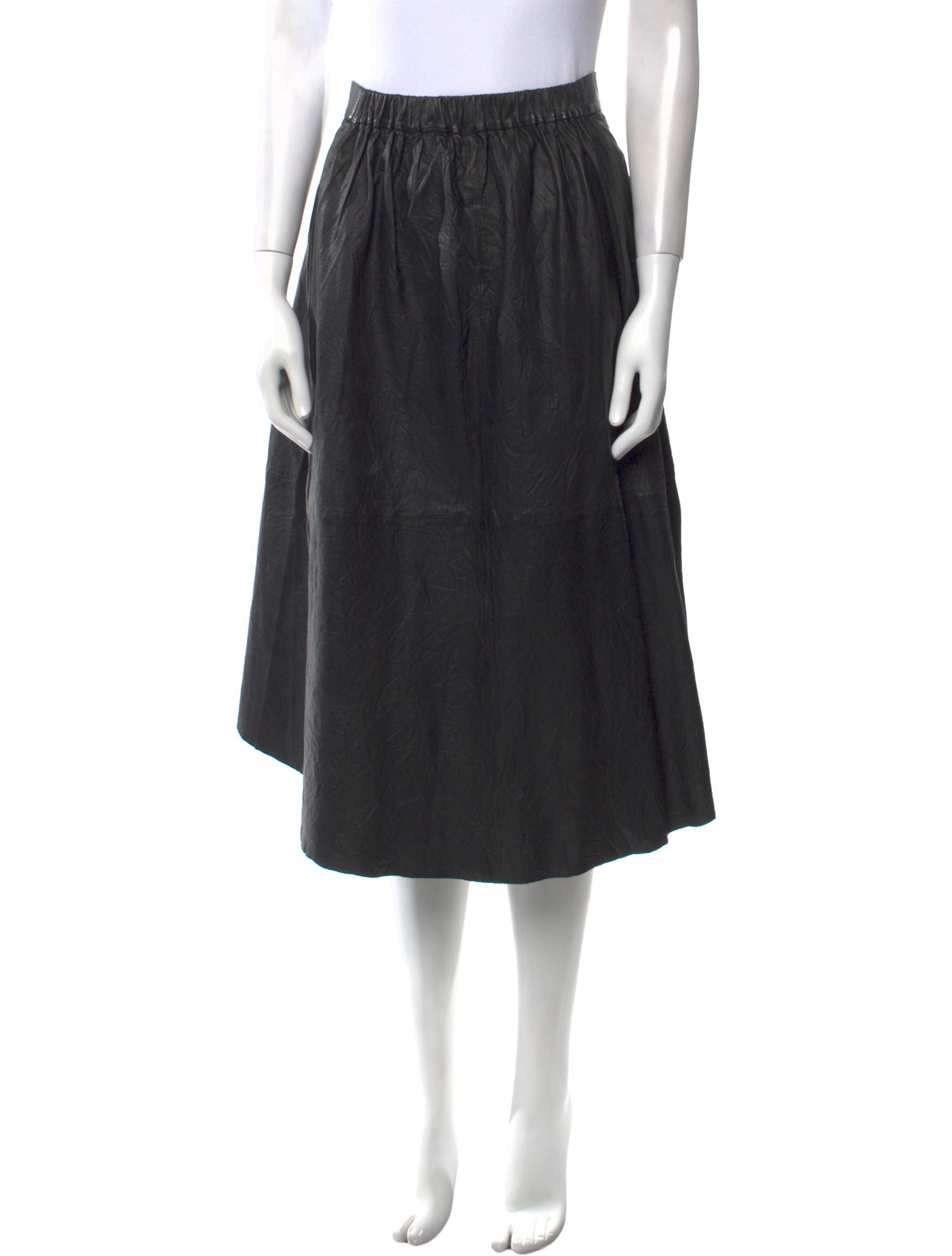 Zadig & Voltaire Leather Knee-Length Skirt