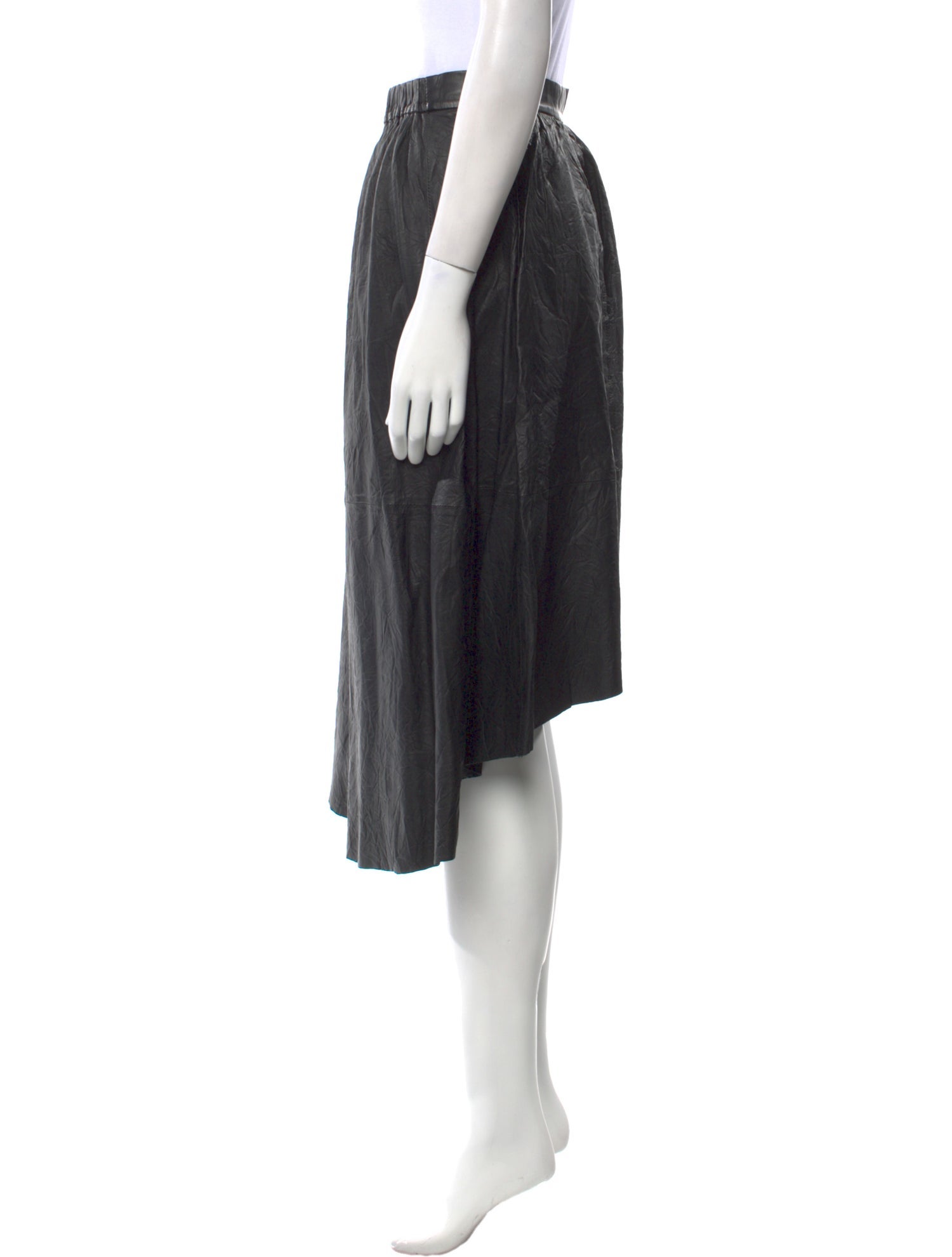 Zadig & Voltaire Leather Knee-Length Skirt