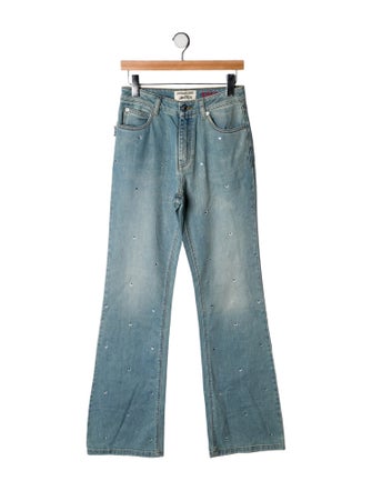 Zadig & Voltaire Mid-Rise Straight Leg Jeans