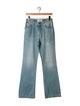 Zadig & Voltaire Mid-Rise Straight Leg Jeans