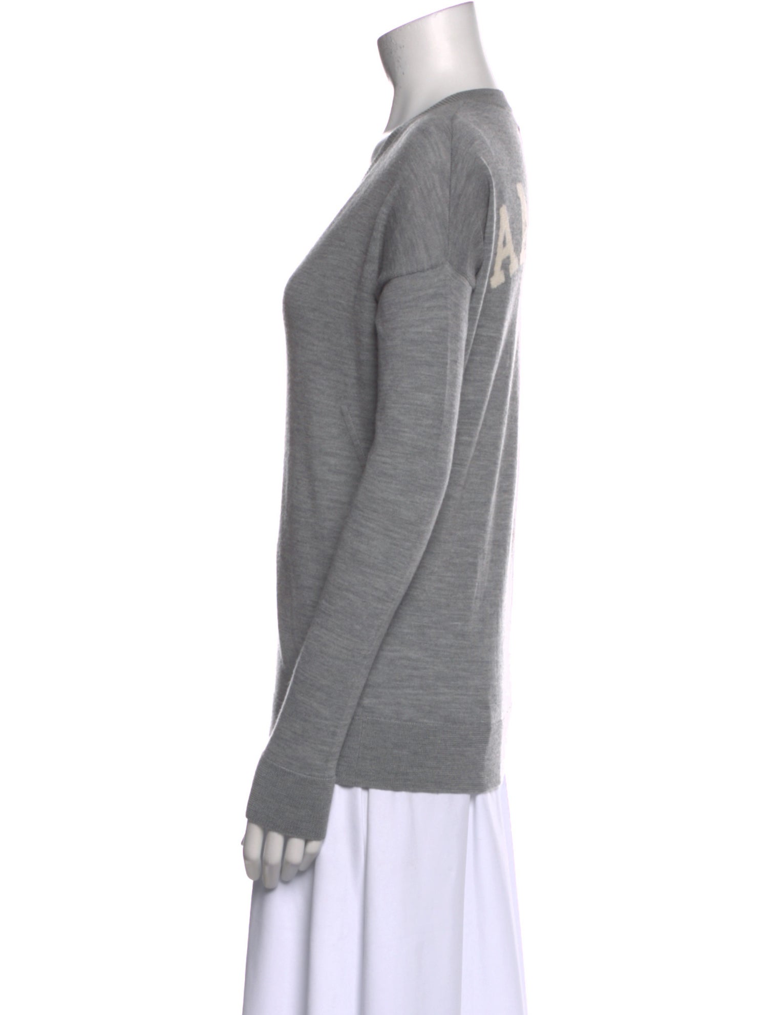 Zadig & Voltaire Merino Wool V-Neck Sweatshirt