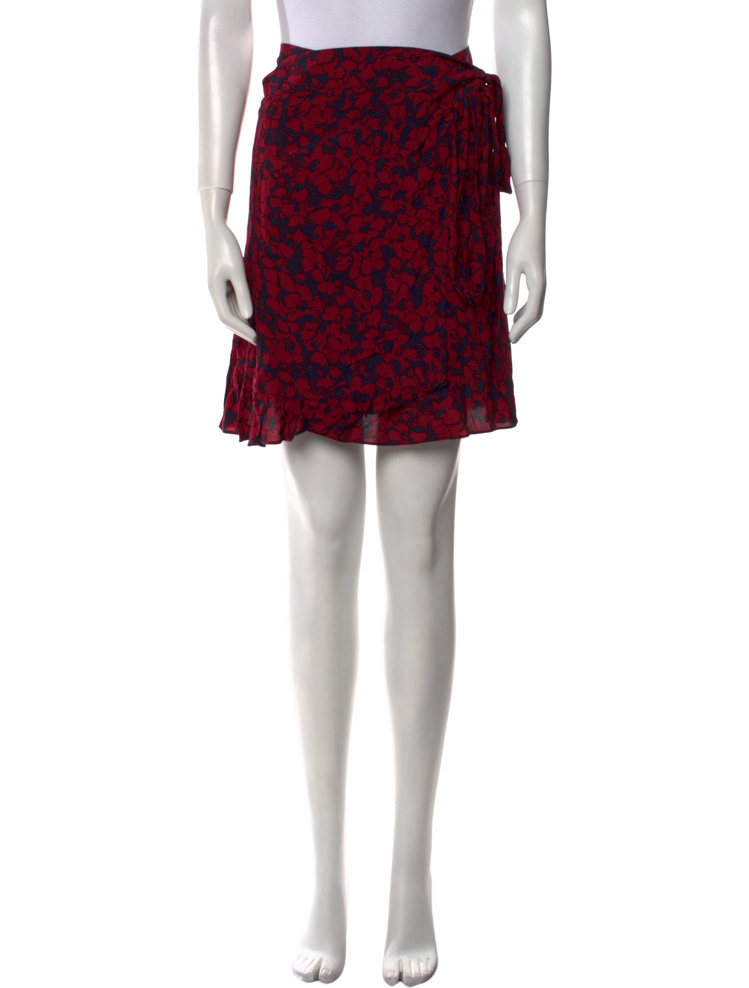 Zadig & Voltaire Floral Print Mini Skirt