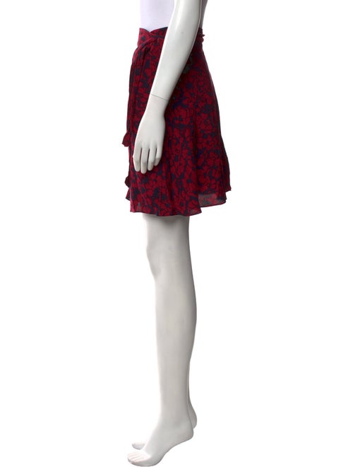 Zadig & Voltaire Floral Print Mini Skirt