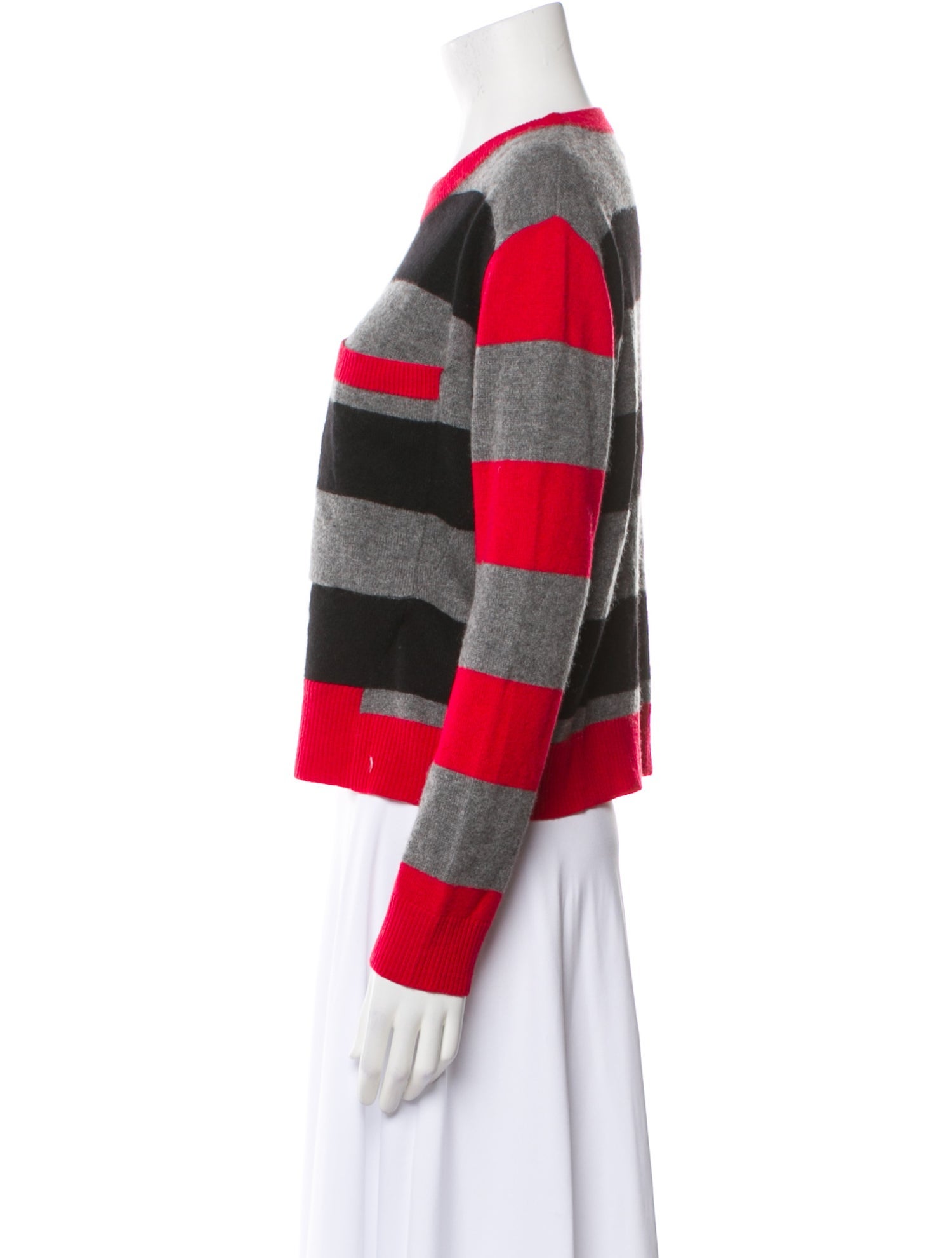 Zadig & Voltaire Cashmere Striped Sweater
