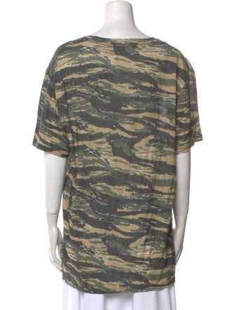 Zadig & Voltaire Linen Printed T-Shirt