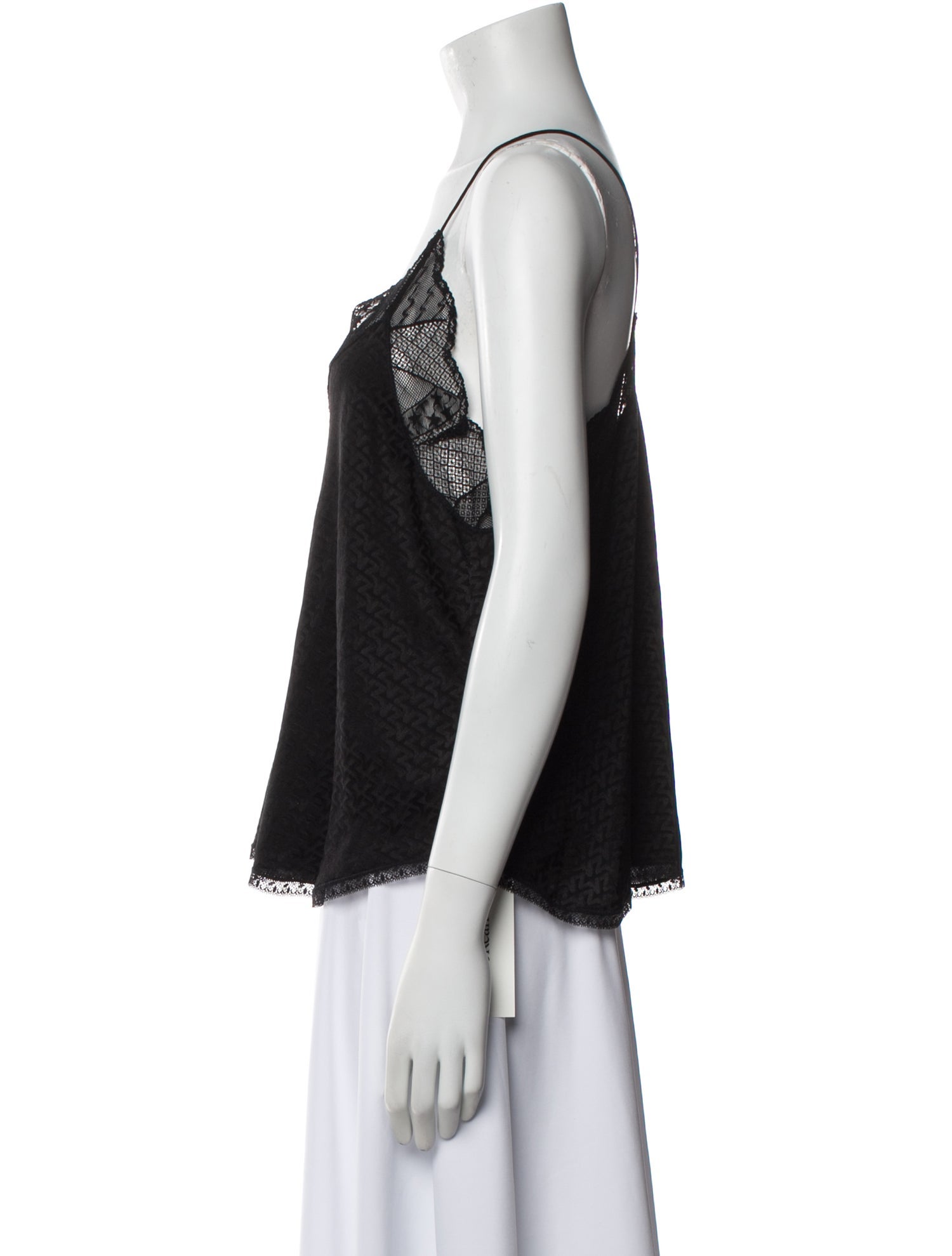 Zadig & Voltaire Silk V-Neck Top