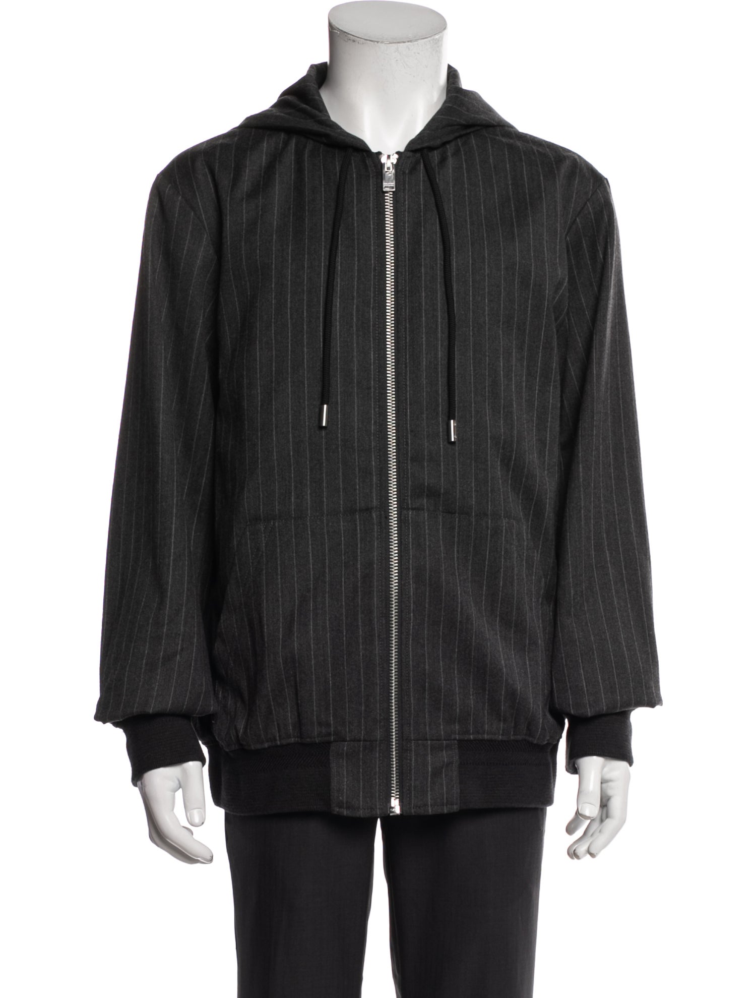 Zadig & Voltaire Striped V-Neck Hoodie