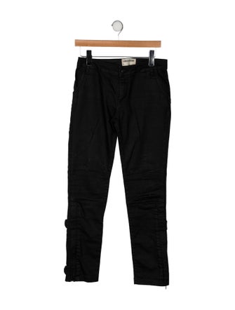 Zadig & Voltaire Mid-Rise Straight Leg Jeans