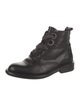Zadig & Voltaire Leather Combat Boots