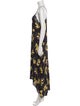 Zadig & Voltaire Floral Print Long Dress