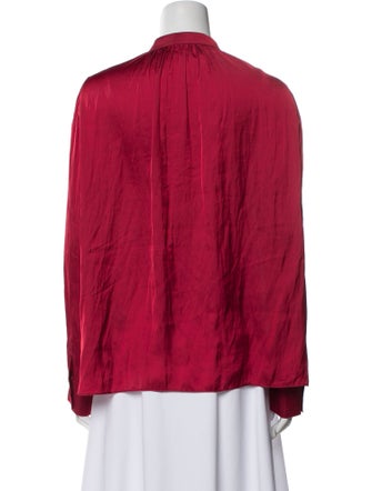 Zadig & Voltaire V-Neck Long Sleeve Blouse