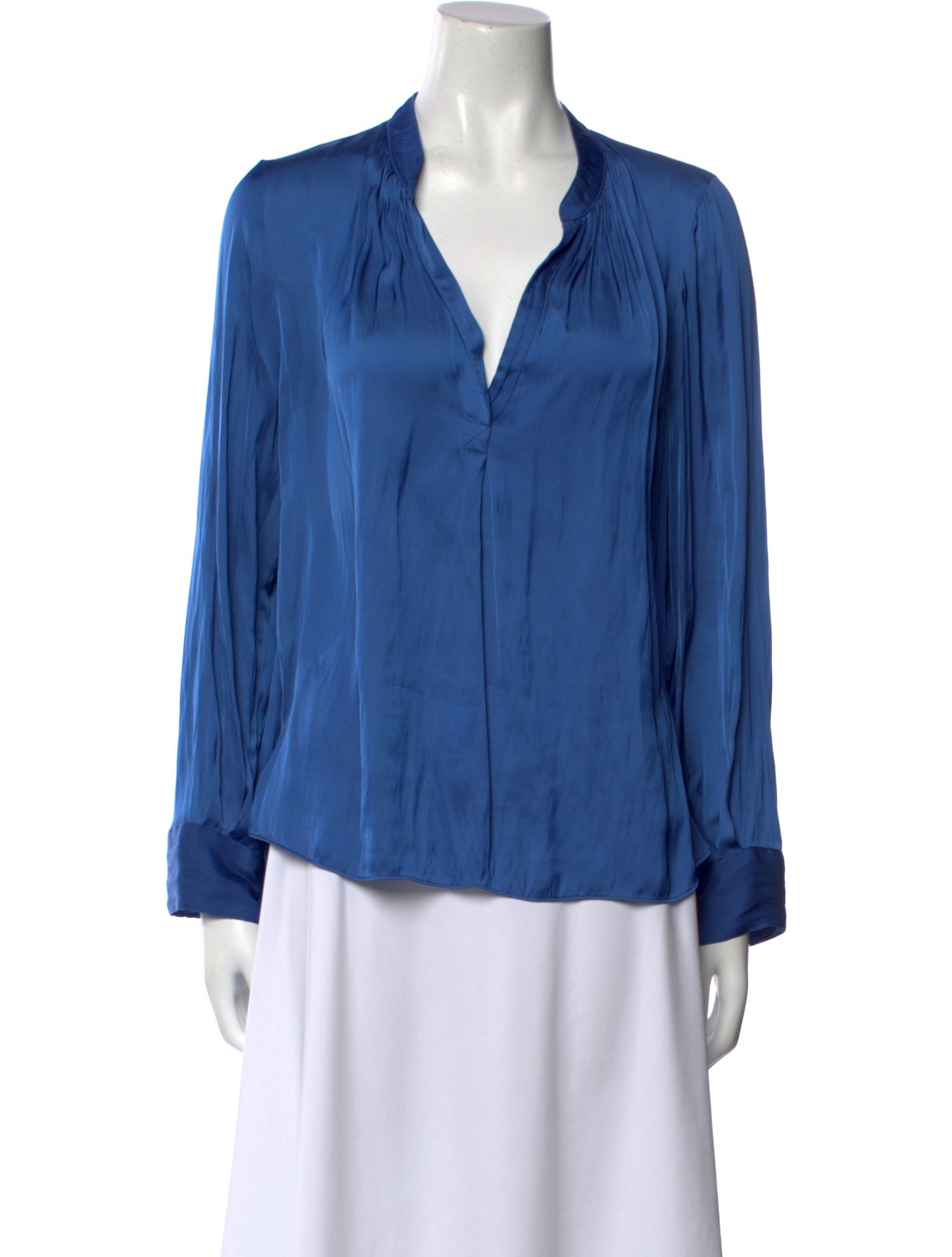 Zadig & Voltaire V-Neck Long Sleeve Blouse