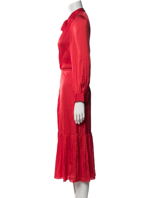 Zadig & Voltaire Tie Neck Long Dress