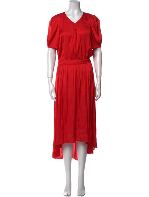 Zadig & Voltaire V-Neck Long Dress