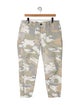 Zadig & Voltaire Camouflage Print Straight Leg Pants