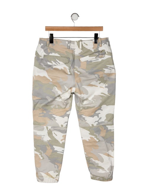 Zadig & Voltaire Camouflage Print Straight Leg Pants