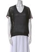 Zadig & Voltaire V-Neck Short Sleeve T-Shirt