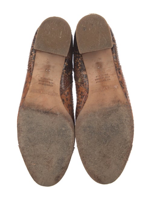 Zadig & Voltaire Snakeskin Animal Print Boots