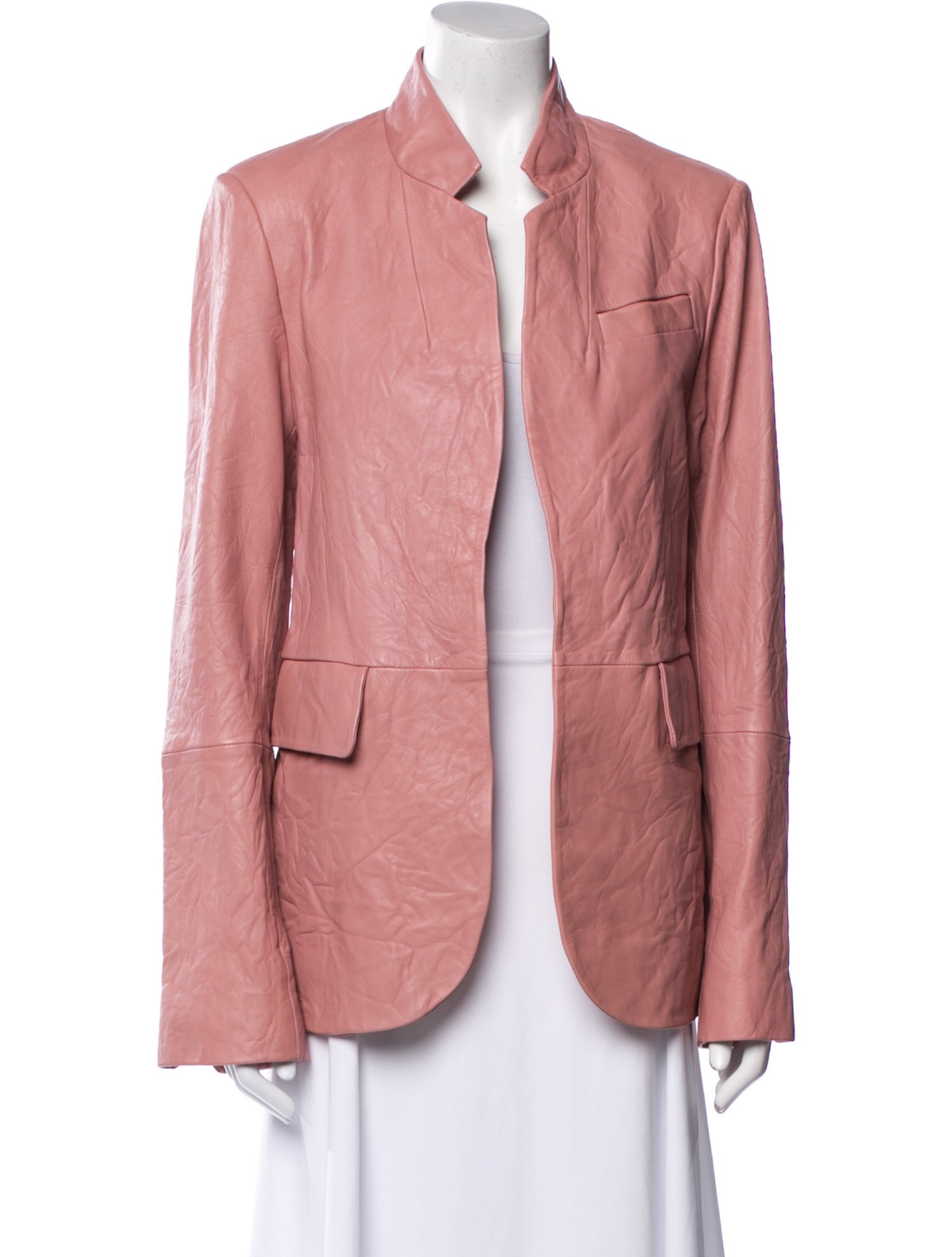 Zadig & Voltaire Leather Blazer