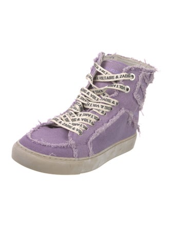 Zadig & Voltaire Canvas Sneakers