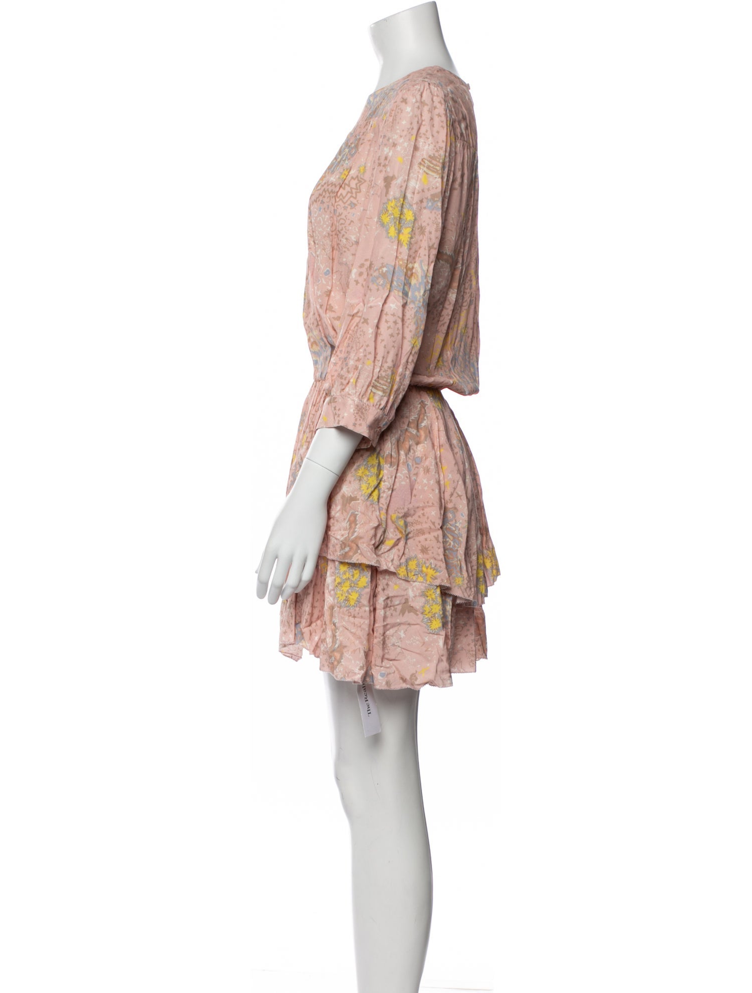 Zadig & Voltaire Floral Print Mini Dress