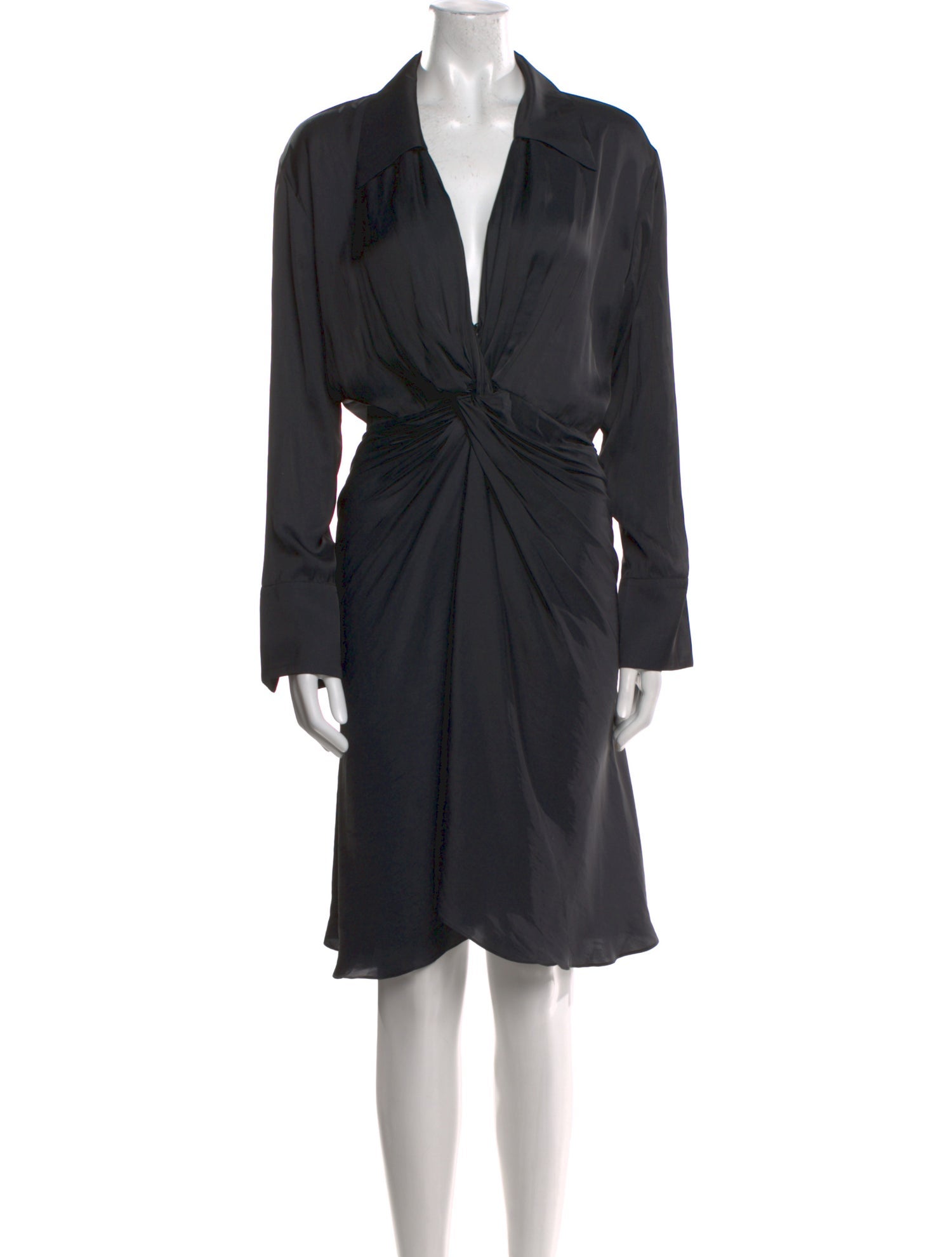 Zadig & Voltaire V-Neck Knee-Length Dress