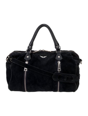 Zadig & Voltaire Suede Top Handle Bag