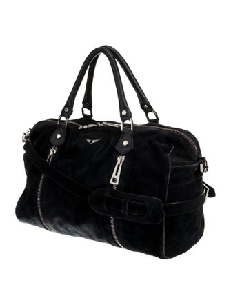 Zadig & Voltaire Suede Top Handle Bag