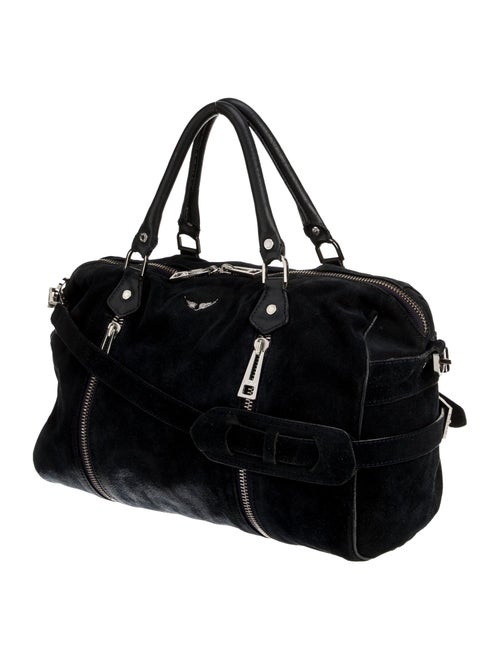 Zadig & Voltaire Suede Top Handle Bag