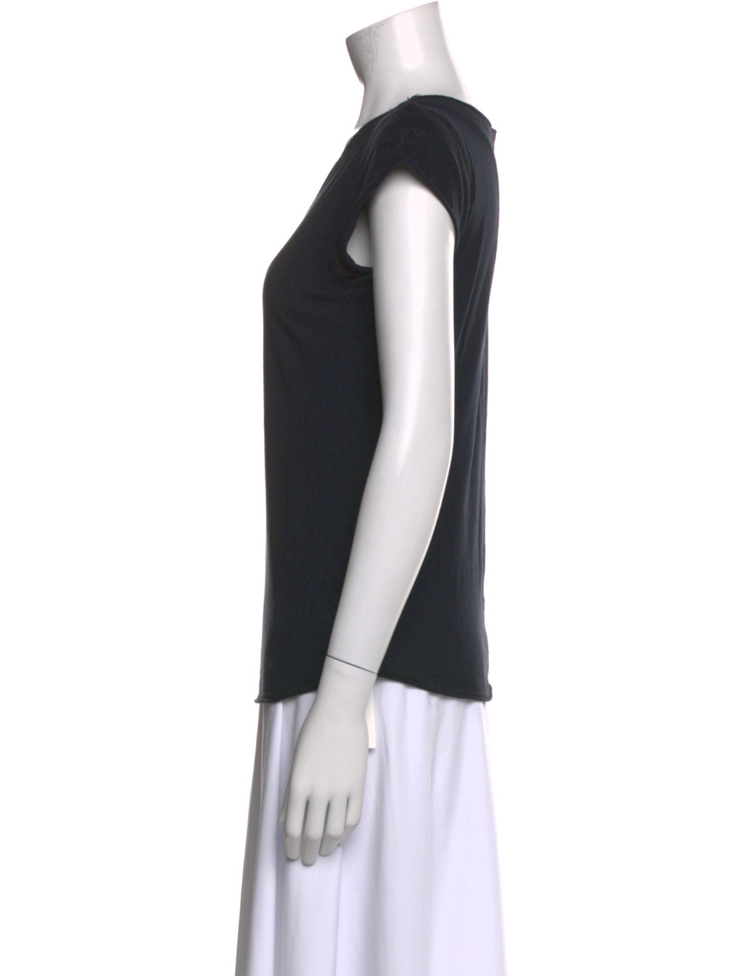 Zadig & Voltaire V-Neck Short Sleeve Top